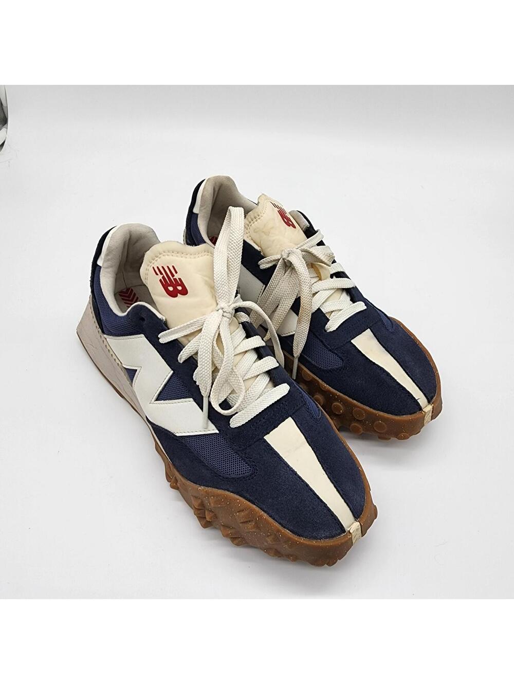 Excellent New Balance navy gum white sneakers xc-72 8.5
